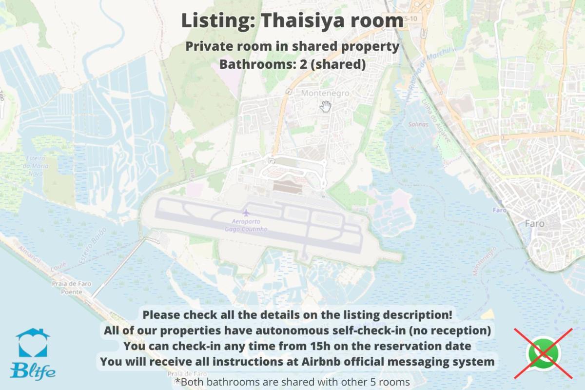 Blife Marya Private Rooms - Airport Stay Dystrykt Dystrykt Faro Pokój zdjęcie